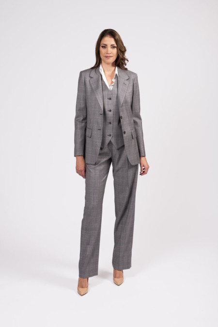 TAILLEUR DONNA E GILET GRIGIO