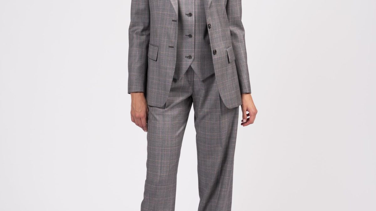 Blazer Outfit Giacca Principe Di Galles Grey Giacca Blazer Uomo